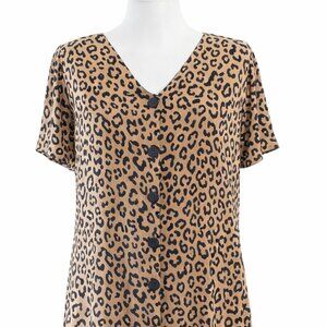 NWOT Lane Bryant Animal Print Midi Dress | Size 16